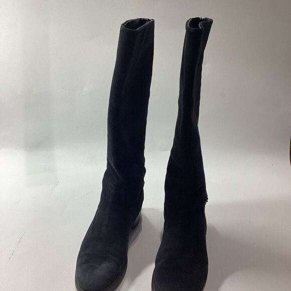 Aquatalia Sue Knee High Boots Black‎ Leather Women’s Size 7 - Picture 9 of 12